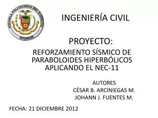 ingenier a civil
