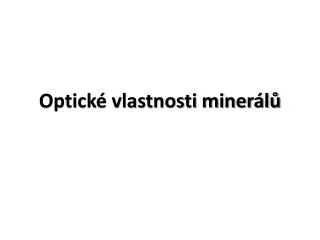 optick vlastnosti miner l
