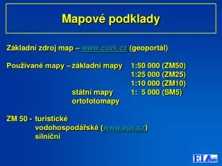 mapov podklady