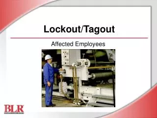 Lockout/Tagout