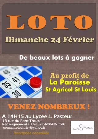 loto dimanche 24 f vrier