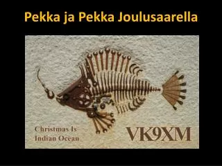 pekka ja pekka joulusaarella