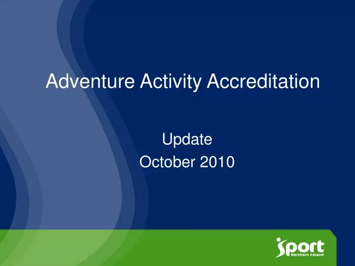 adventure activity accreditation