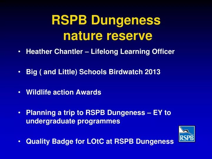 rspb dungeness nature reserve