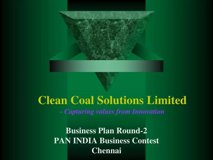 clean coal solutions limited capturing values from innovation
