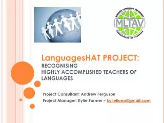 LanguagesHAT PROJECT: RECOGNISING HIGHLY ACCOMPLISHED TEACHERS OF LANGUAGES