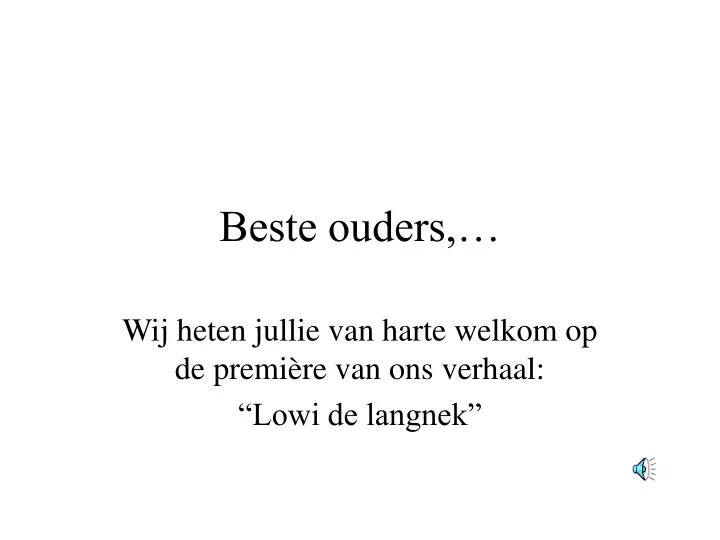 beste ouders