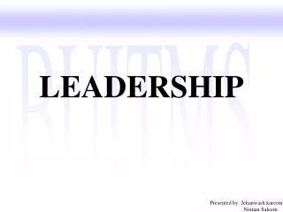 LEADERSHIP