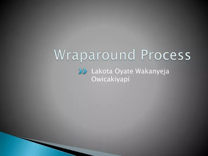 wraparound process