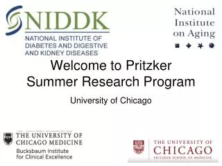 Welcome to Pritzker Summer Research Program