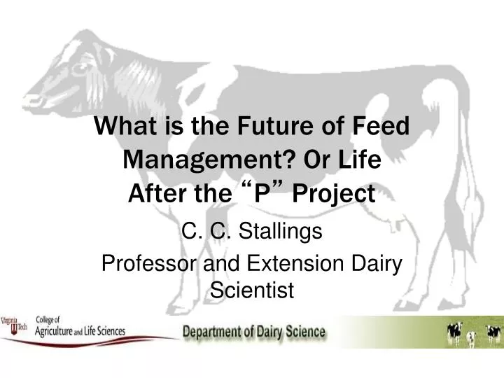 what is the future of feed management or life after the p project