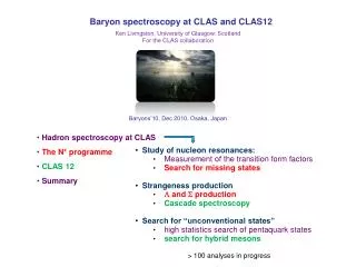 Baryon spectroscopy at CLAS and CLAS12