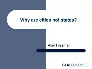 Why are cities not states?