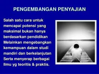 pengembangan penyajian