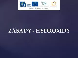 z sady hydroxidy