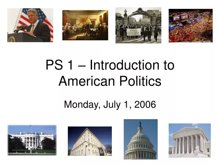 ps 1 introduction to american politics