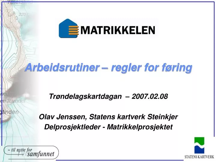 arbeidsrutiner regler for f ring