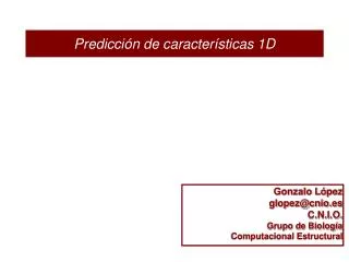 predicci n de caracter sticas 1d