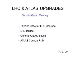 LHC &amp; ATLAS UPGRADES
