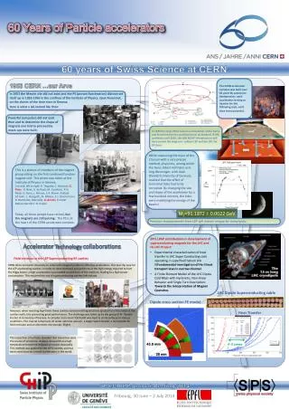 60 Years of Particle accelerators