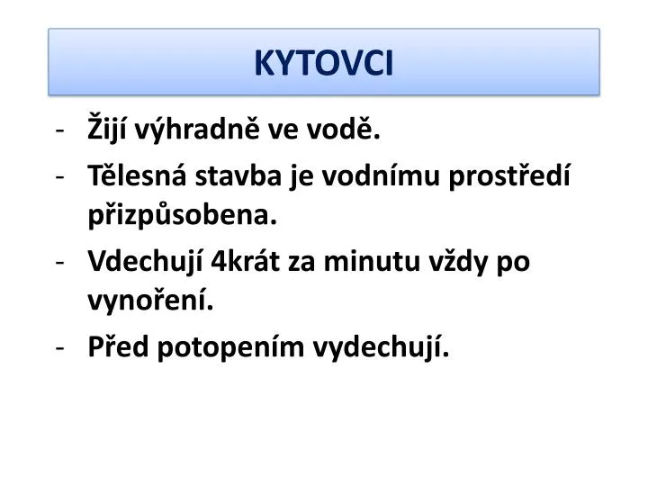 kytovci