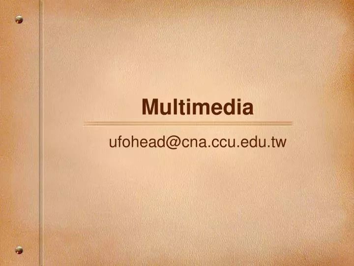 multimedia