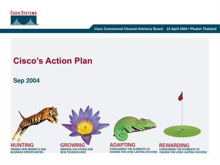 cisco s action plan