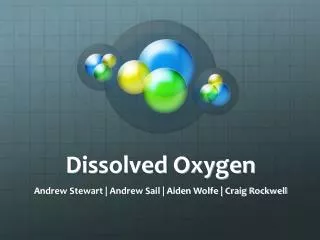 Dissolved Oxygen