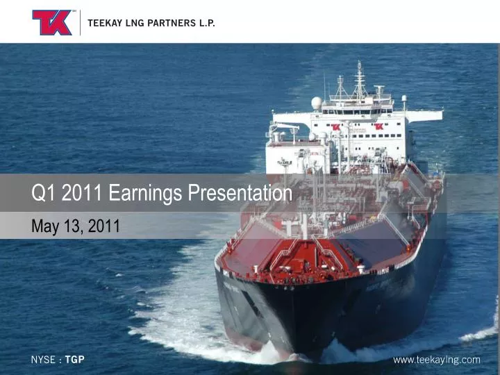 q1 2011 earnings presentation