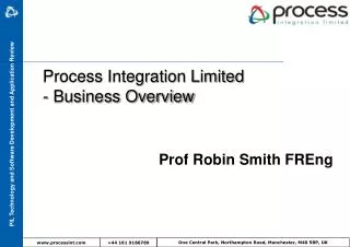 Process Integration Limited - Business Overview
