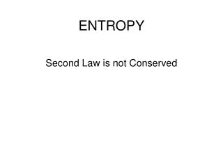 ENTROPY