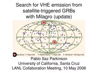 Search for VHE emission from satellite-triggered GRBs with Milagro (update)