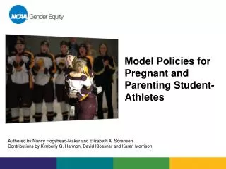 Model Policies for Pregnant and Parenting Student-Athletes