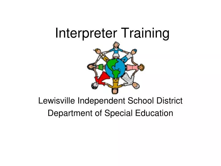 interpreter training