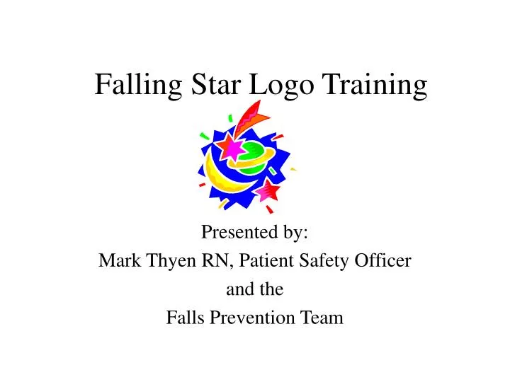 falling star logo training