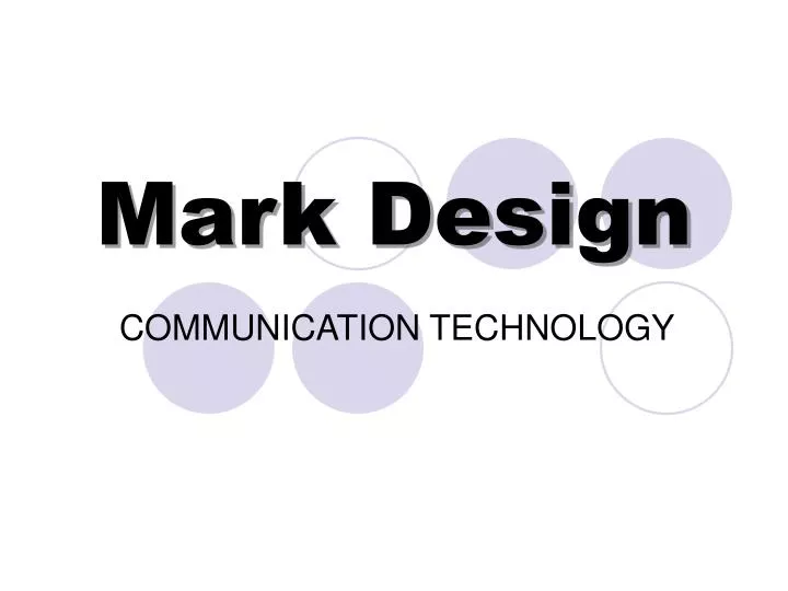 mark design