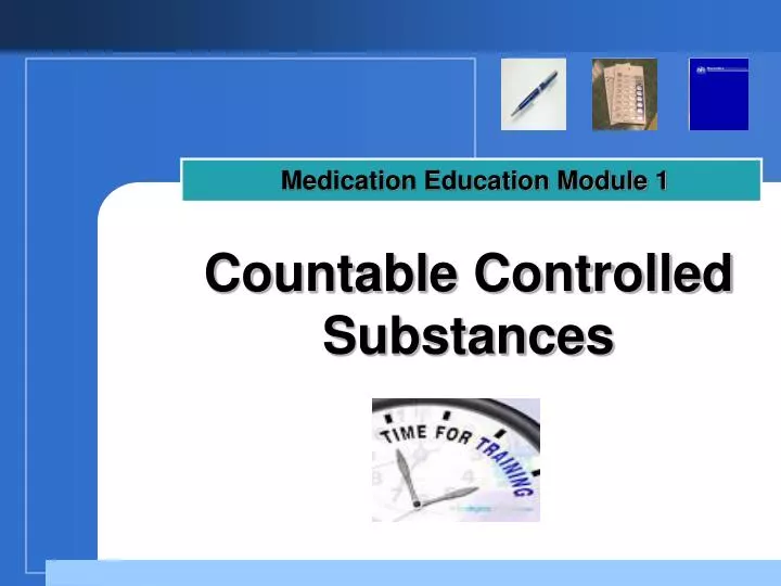 medication education module 1