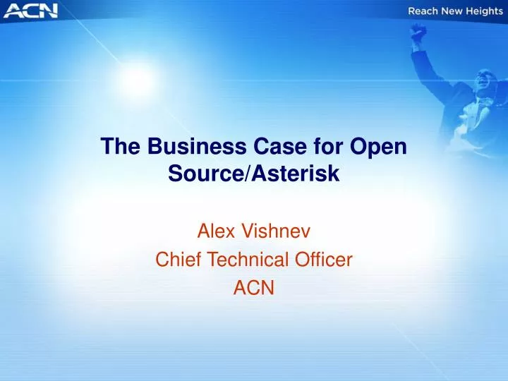 the business case for open source asterisk