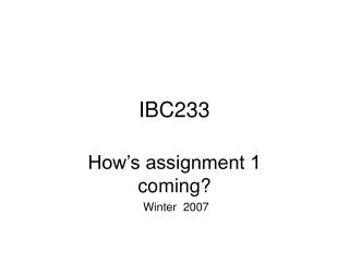 IBC233