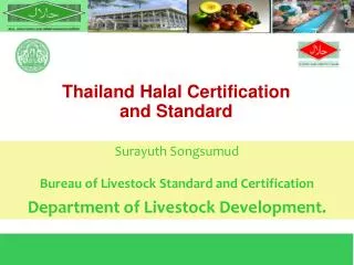 Thailand Halal Certification and Standard