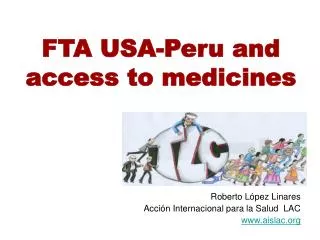 FTA USA-Peru and access to medicines