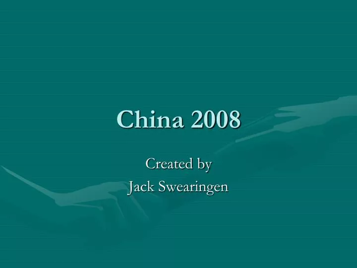 china 2008