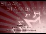 STAAR &amp; - slide 1
