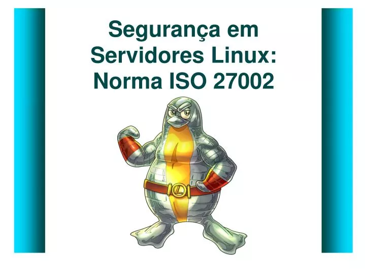 seguran a em servidores linux norma iso 27002