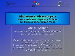 Microwave Mesoscopics Speckle and Phase Singularity Evolution for Diffusive and Localized Waves