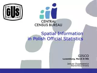 Spatial Information in Polish Official Statistics