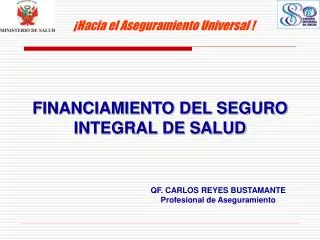 financiamiento del seguro integral de salud