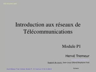 introduction aux r seaux de t l communications