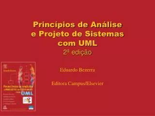 princ pios de an lise e projeto de sistemas com uml 2 edi o