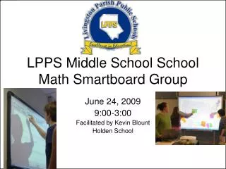 LPPS Middle School School Math Smartboard Group